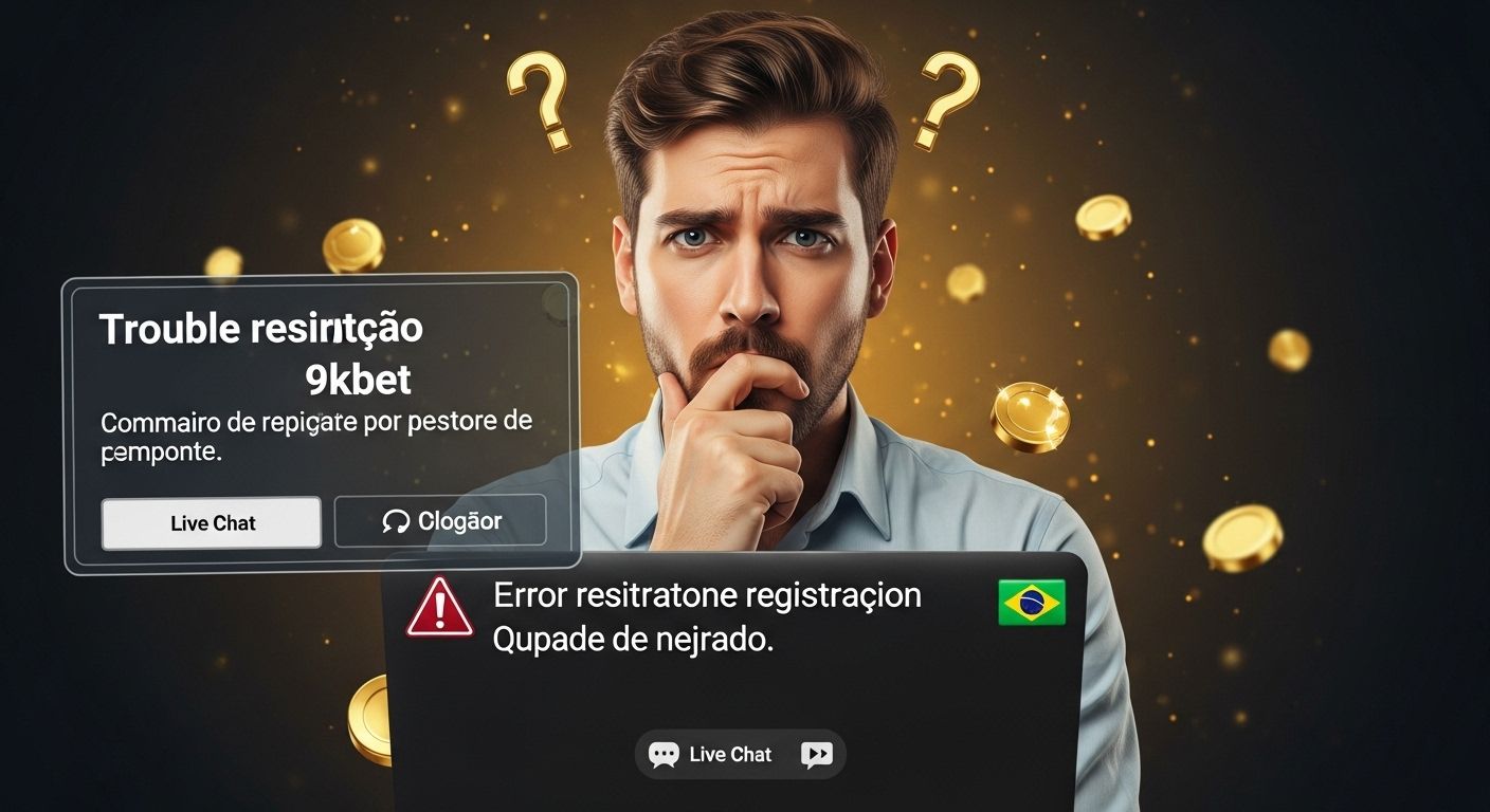 Solução de problemas de registro casino account setup